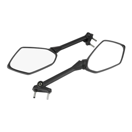 Motorrad Rückseitenspiege Für Kawasaki Für Ninja 650R 2009-2015 Motorrad Spiegel Rearview Außenspiegel ABS Shell & Glas Spiegel Motorrad Teile Motorrad Seitenspiegel