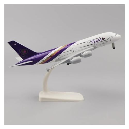 Aerobatic Flugzeug Metallflugzeugmodell 20 cm 1:400 Etihad A380 Metallnachbildung Legierungsmaterial Luftfahrt Kinder Junge Geschenk (Größe : L)