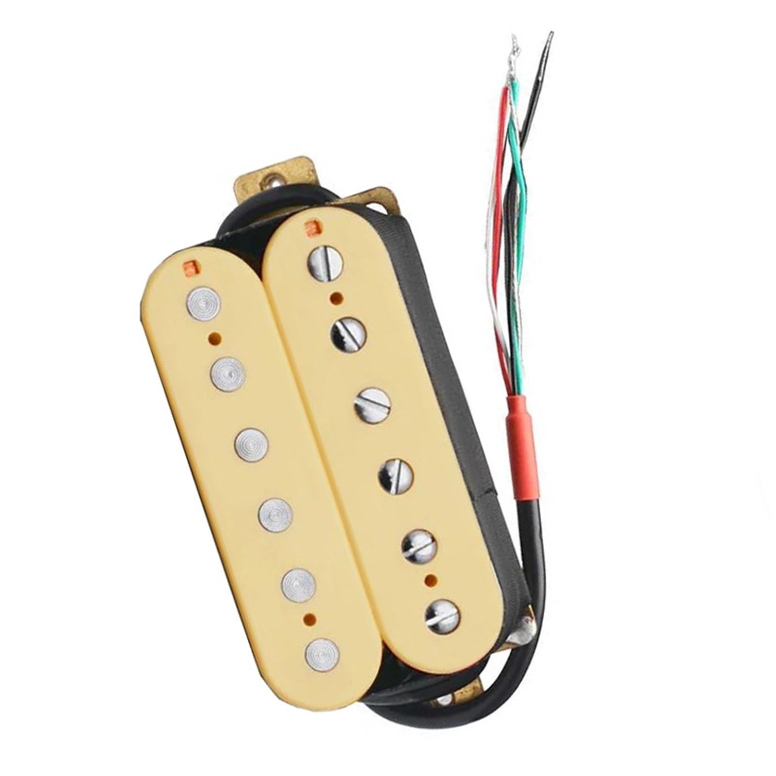 E-Gitarre Humbucker Hals Pickup Vier Verhalten mit Schild Exquisite Gitarrenteile Single-Coil-Tonabnehmer