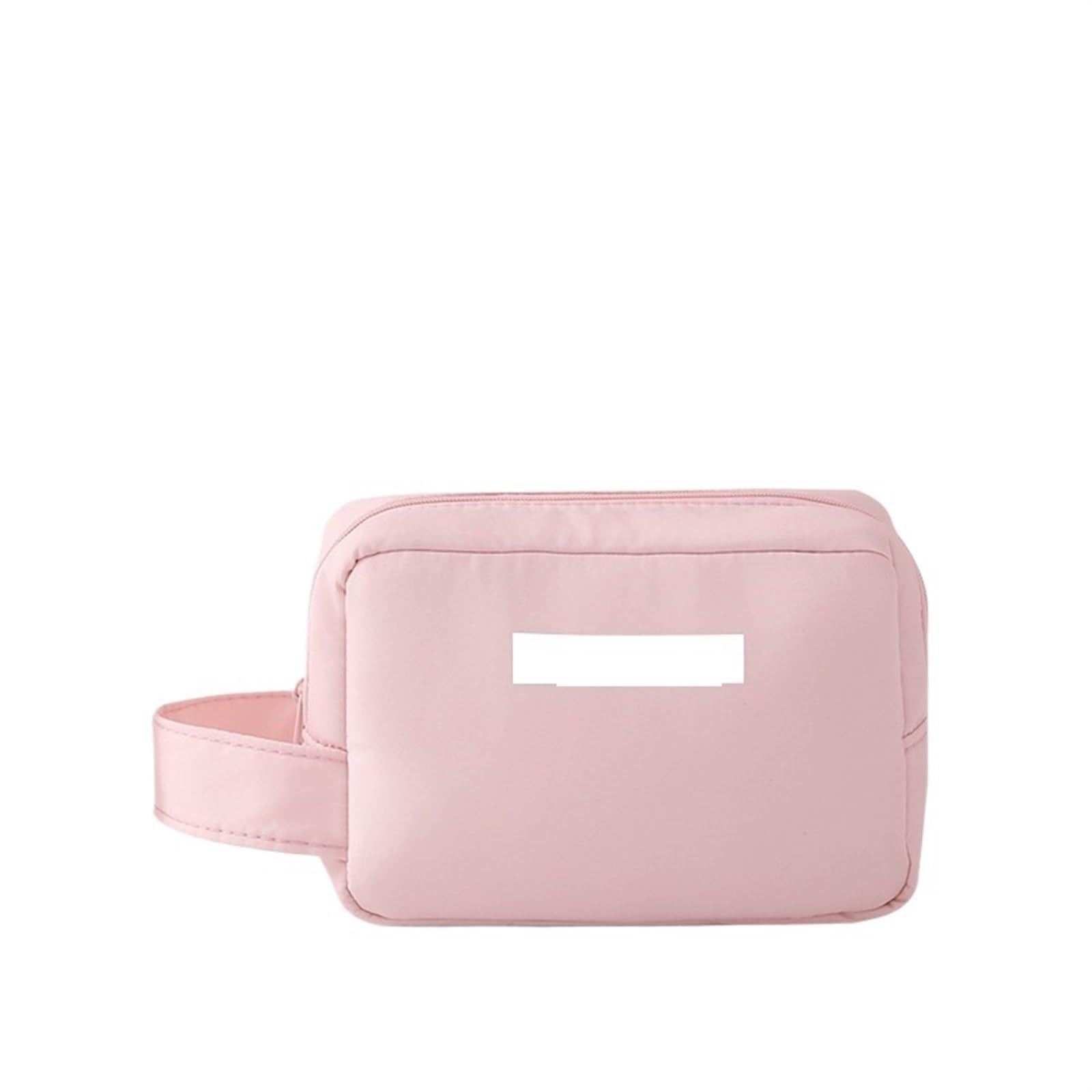 Tragbare Kosmetiktasche for Damen, große Kapazität, Reise-Waschtasche, dreidimensionale Make-up-Aufbewahrungstasche Kosmetiktasche Set(Pink small)