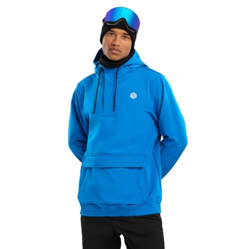 SIROKO - Snowboardjacke mit Kängurutasche W3 Ollie - XXL - Blau