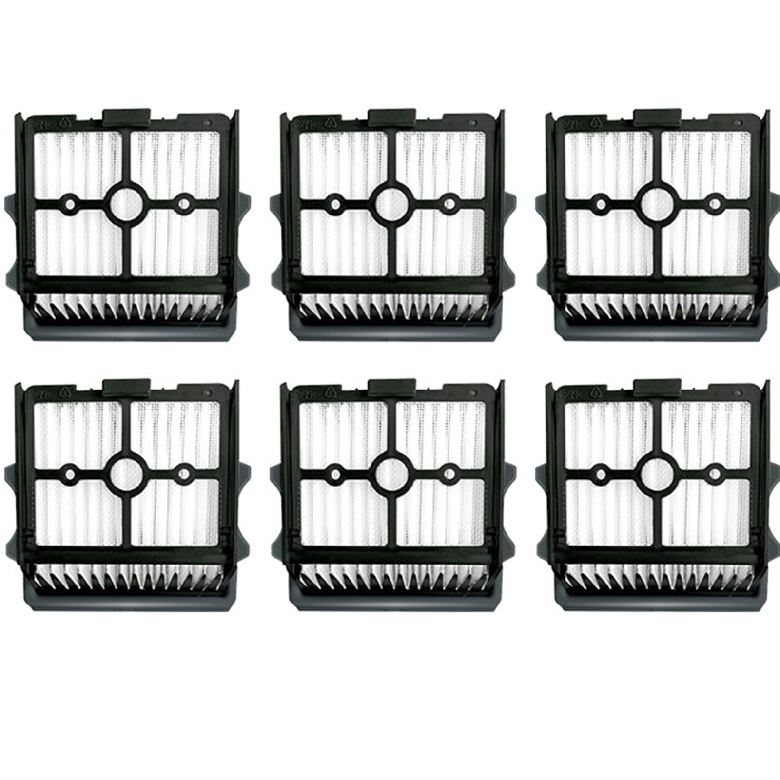 ZEMNLO For Tineco Floor ONE S5/Floor One S5 Pro 2/ S5, Extreme Smart Staubsauger-Ersatzbürstenrollen und HEPA-Filter Wartung von Vakuumfiltern(Size:6PCS)