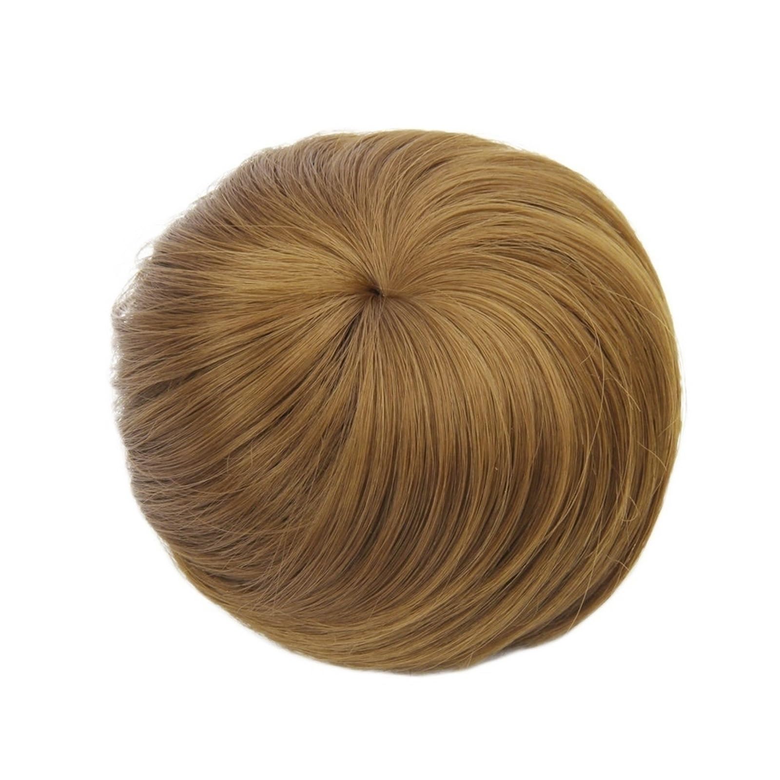 Haarteil Synthetische Haarverlängerung mit künstlichem Dutt for Anklipsen, Donut-Kordelzug, Chignon-Haarteil, Hochsteckfrisur, Haarteil, Pferdeschwanz for Frauen Haarverlängerung(Colden Auburn)