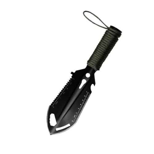 Outdoor Gartenschaufel Garden Knife, Ergonomischer Griff Handschaufel, Alle Lhre Gartenbedürfnisse zum Jäten Reinigen Pflanzen Düngen, Schneeschaufeln Enteisen Reinigen(Black)