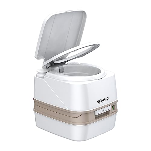 SEAFLO 12 l Premium tragbare Reise-Toilette