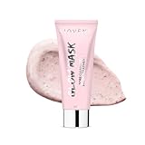 Biovène Holiday Glow Pinke Tonmaske - Australische pinkfarbene Ton-Gesichtsmaske - Entgiftet, peelt und entschlackt - Mit Ginseng, Rosenblättern und Glykolsäure - hält die Haut weich und feucht (75ml)