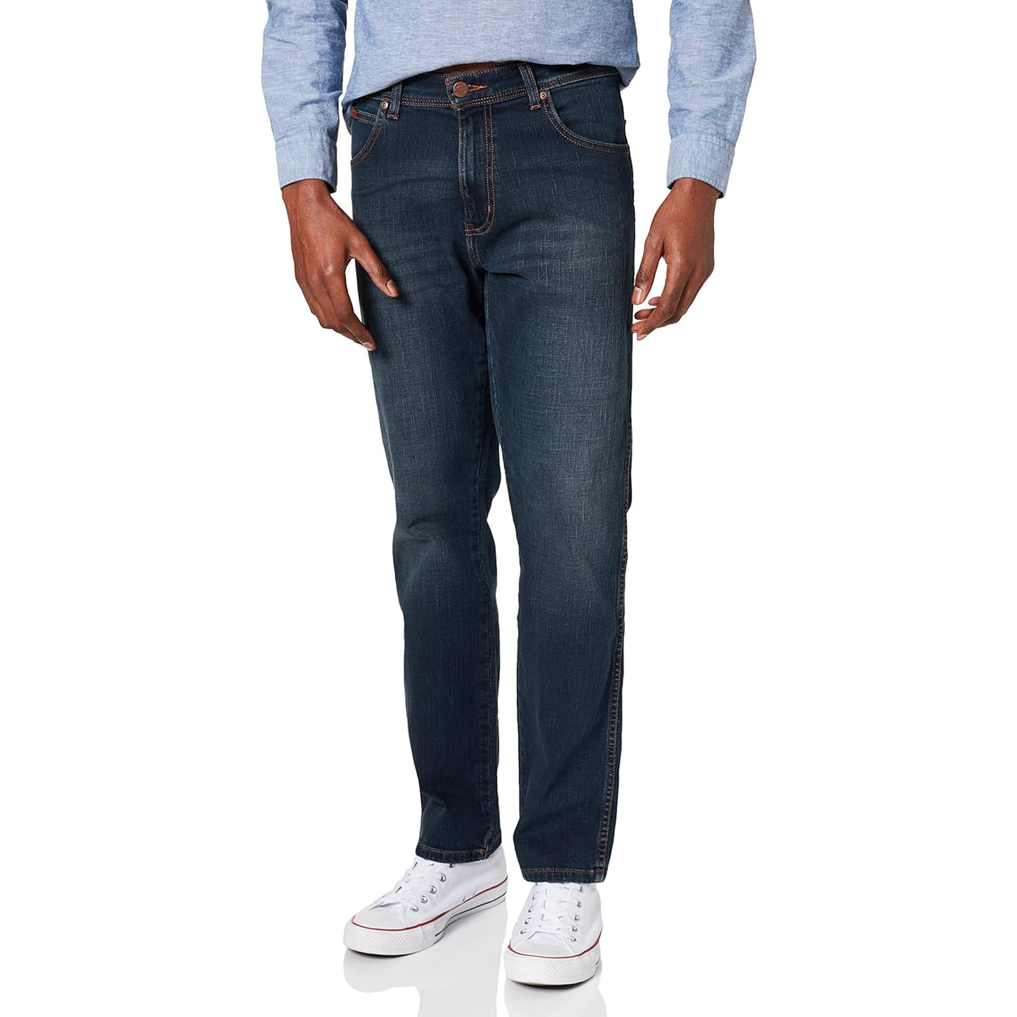 Wrangler Herren-Jeans Texas, Regular Fit, Straight Leg