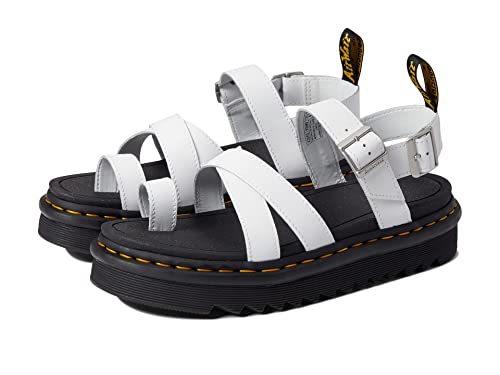 Dr. Martens Damen Avry Sandals, White Hydro, 40 EU