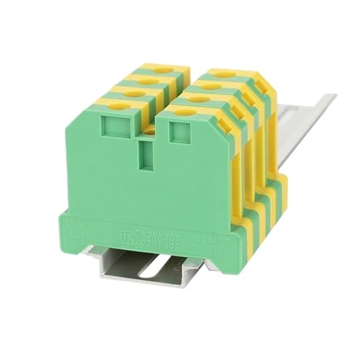 10 Stücke EK16/35 Universal Schraube Verbindung Boden Erde SAK 16 mm² Draht Elektrische Stecker DIN Rail Terminal Block EK 16/35