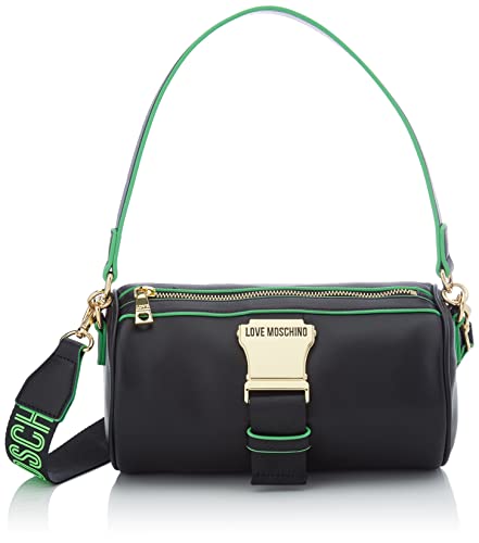 Love Moschino Damen Jc4370pp0fkh100c Handtasche, Schwarz, Einheitsgröße