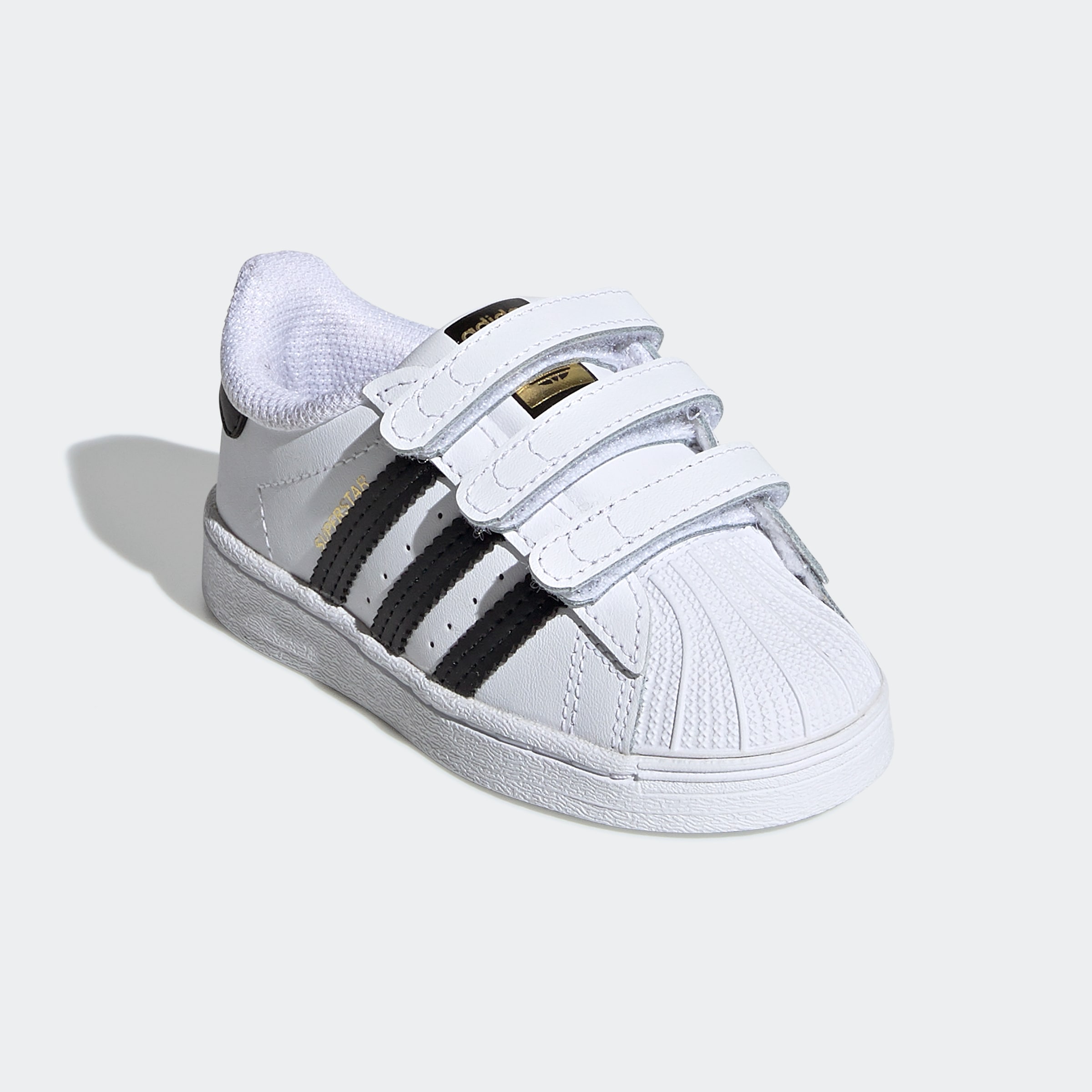 adidas Unisex-Kinder Superstar Cf I Sneaker, FTWR White/Core Black/FTWR White, 21 EU