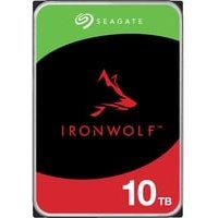 Seagate IronWolf 10TB NAS interne Festplatte HDD, 3.5 Zoll, 7200 U/Min, CMR, 256 MB Cache, SATA 6 GB/s, inkl. 3 Jahre Rescue Service, Modellnr.: ST10000VN000