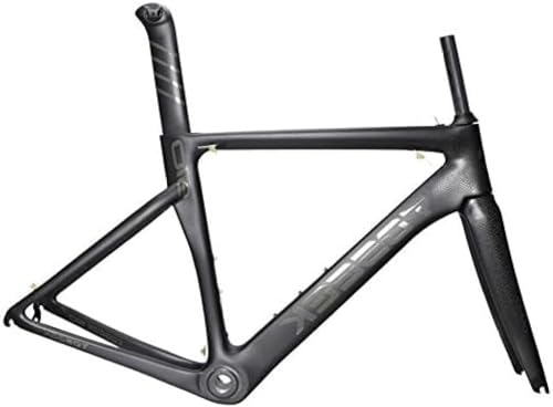 T800 Carbon-Tuch Vollcarbon-Rennrad-Rahmen Rennrad-Carbon-Rahmenset Mit Gabel + Steuersatz + Sattelstütze + BB68,56cm,YUYANAIAI