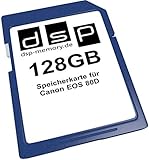 128GB Speicherkarte für Canon EOS 80D