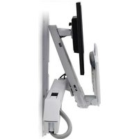 Ergotron Sit-Stand Combo Arm - Wandhalterung für LCD-Display/Tastatur/Maus/Strichcodescanner - Aluminium, hochwertiger Kunststoff - weiß - Bildschirmgröße: bis zu 61 cm (bis zu 61,00cm (24) )