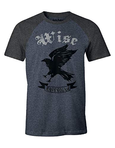 cotton division Harry Potter - T-Shirt Ravenclaw Wise - Blue/Black (L)