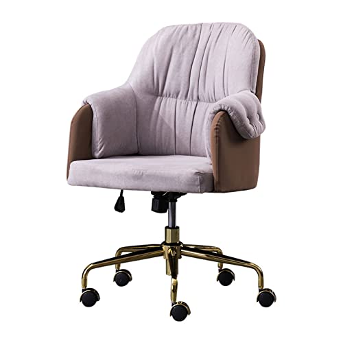 Chefstühle, Ergonomischer Schreibtischstuhl, Home-Office-Stuhl, einfacher Schreibtischstuhl, Schlafzimmer, mittlere Rückenlehne, Arbeitszimmer, Drehstuhl, ergonomischer, verstellbarer Bürostuhl,