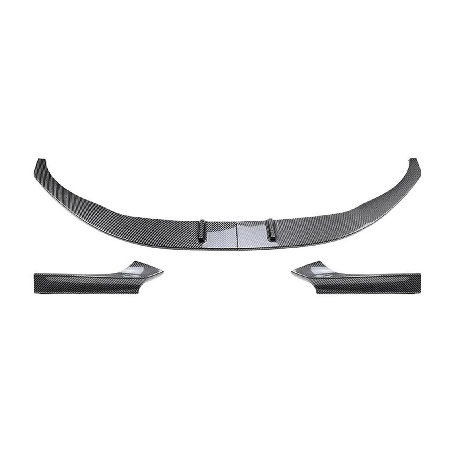 Splitter Für 2er F22 F23 Sport MP 2015-2019 Auto Frontstoßstange Lippe Frontspoiler Diffusor Kit Außenschutz Dekoration Frontlippe(Carbon Look Set)