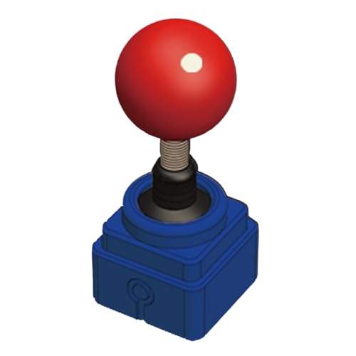 Vintage-Joystick-Tastenkappe, Retro-Tastenkappe für mechanische Gaming-Tastaturen, mehrere Farben, 1 Stück