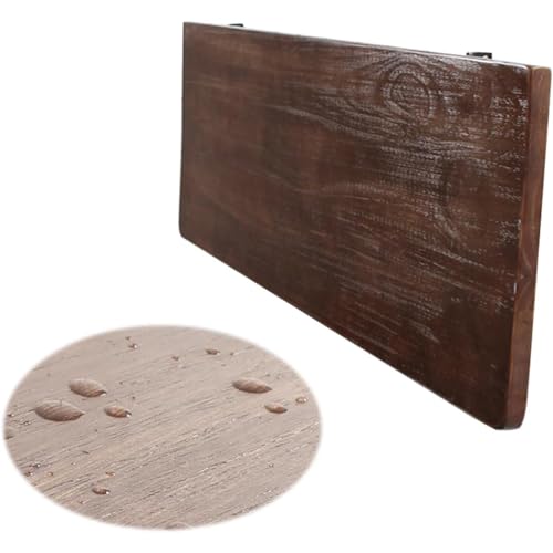 LLMMOOP Schwebender Schreibtisch, An Die Wand Klappbarer Schreibtischtisch, Klappbarer Wandschreibtisch Für Wandregal In Küche/Wohnzimmer/Badezimmer/Schlafzimmer (80x45cm(31.5x18inch))