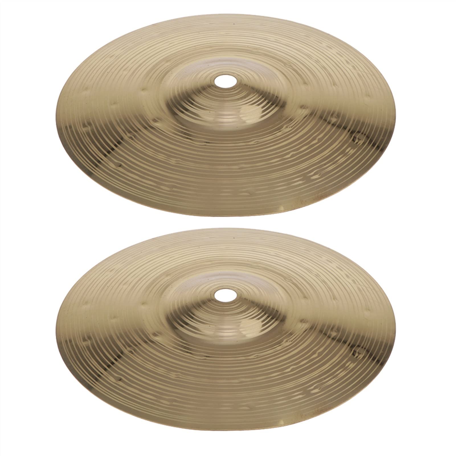 Splash Cymbal 2 Stücke Messingbecken Becken Becken Beckenmusik Instrument Party Geschenke Cymbals