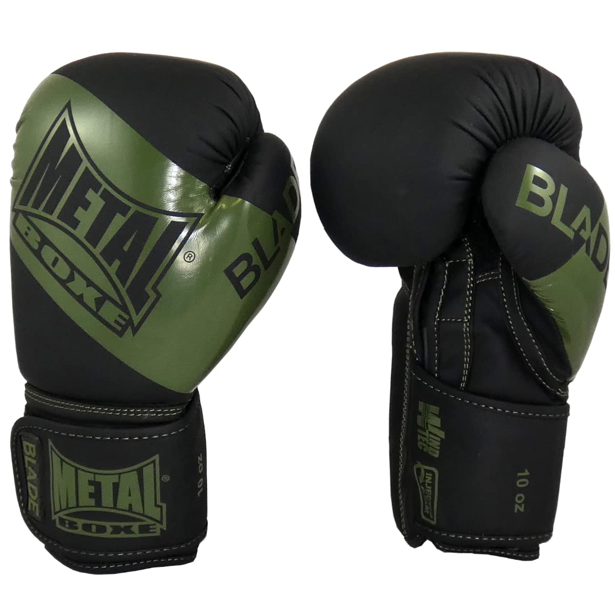 METAL BOXE Gants de Boxe Blade Black and White