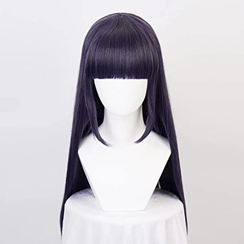 JGZGCG Anime Hyuga Hinata Cosplay Kostüm Hemd Hosen Gürtel für Frauen Halloween Party Karneval Kostüme Perücke Stirnbänder Weihnachten Rollenspiel