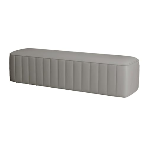 guiling-1986 Sitzbank für Schlafzimmer Haushalt Multifunktionale Sofa Bank Kreative Garderobe Schlafzimmer Zimmer Nachttisch Bank Eingang Schuh Ändern Bank Bettbank(Grigio,150 * 40 * 43cm)