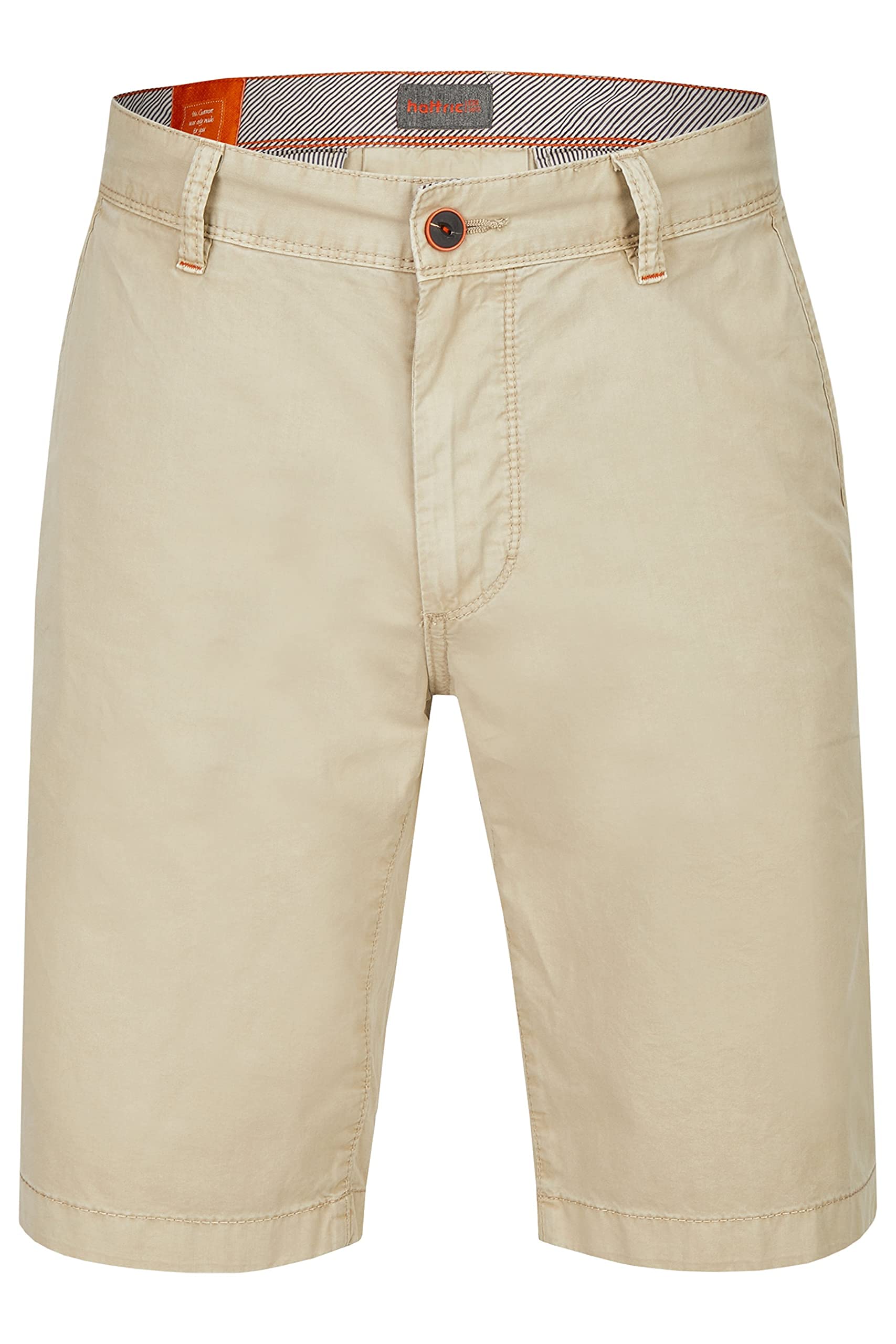 Hattric Herren Chino Hose Bermuda Shorts BEIGE 34I 697530 5Q89 10