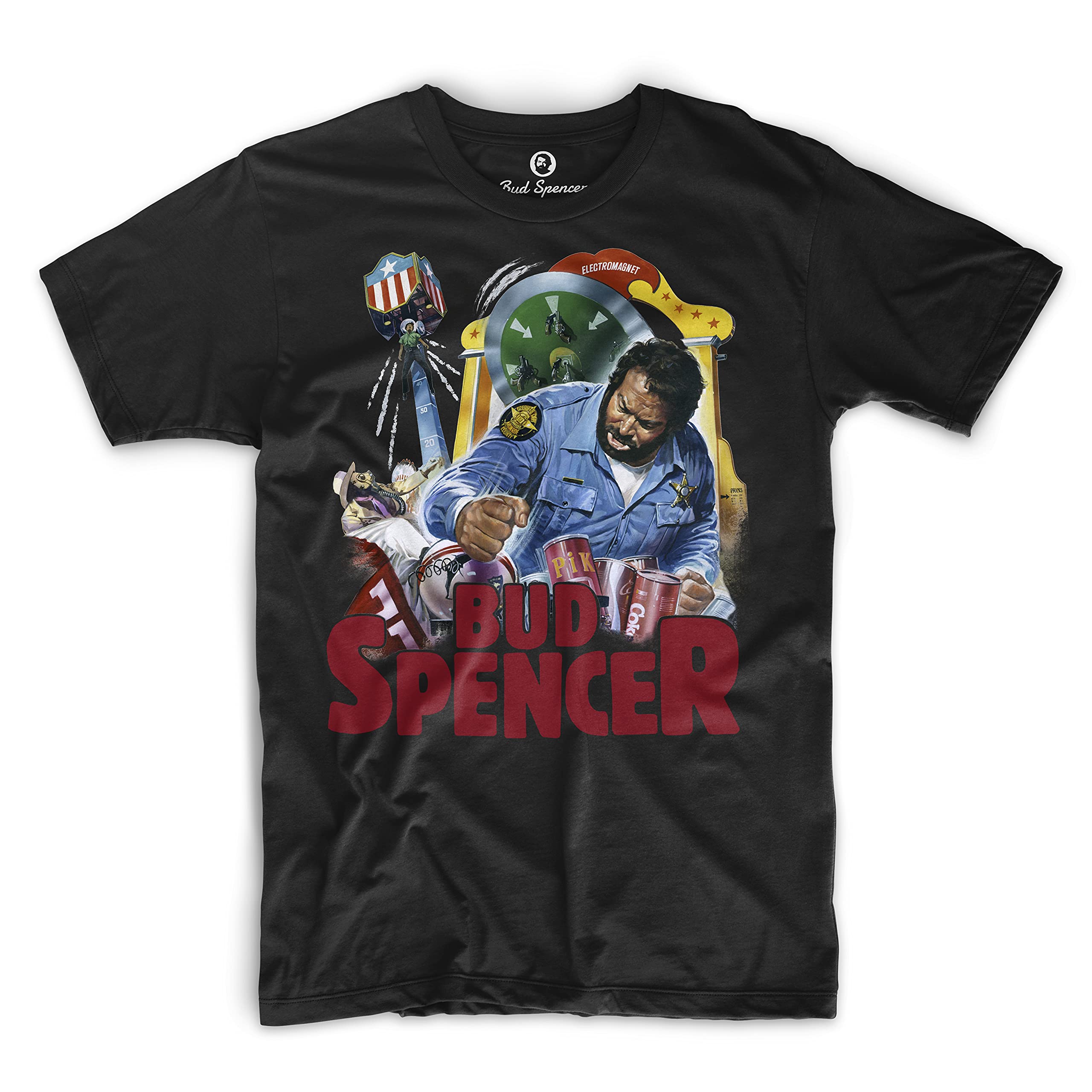 Bud Spencer® - Buddy Haut den Lukas - T-Shirt (schwarz) (5XL)