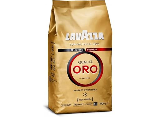 Lavazza Kaffeebohnen Qualità Oro, 1er Pack (1 x 1 kg)