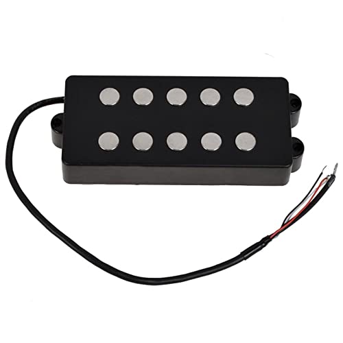 ZENGXUE Gitarre Geschlossene Einzelspule-Pickup- Abdeckung Metallversiegelte Einzelne Spule Pickup Außenhülle 2 Farbe Humbucker Tonabnehmer Set