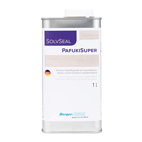 Berger-Seidle Pafuki Super, Parkettfugen Holzkittlösung, 1 5 10 Liter (1 Liter)