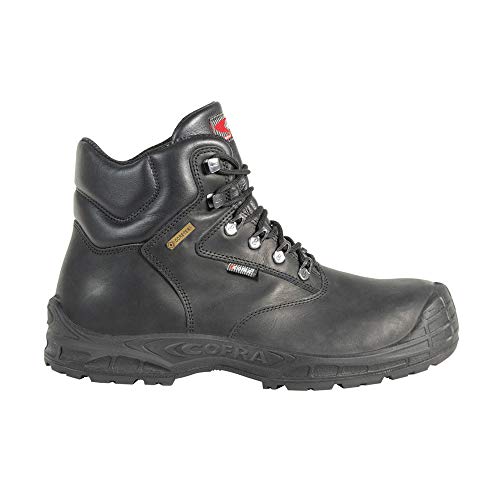 Cofra 12690-000.W42 HURRICANE BLACK UK S3 WR SRC Sicherheitsstiefel, Schwarz, Größe 42