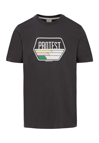 Protest Men T-Shirt PRTSTAN Deep Grey XL