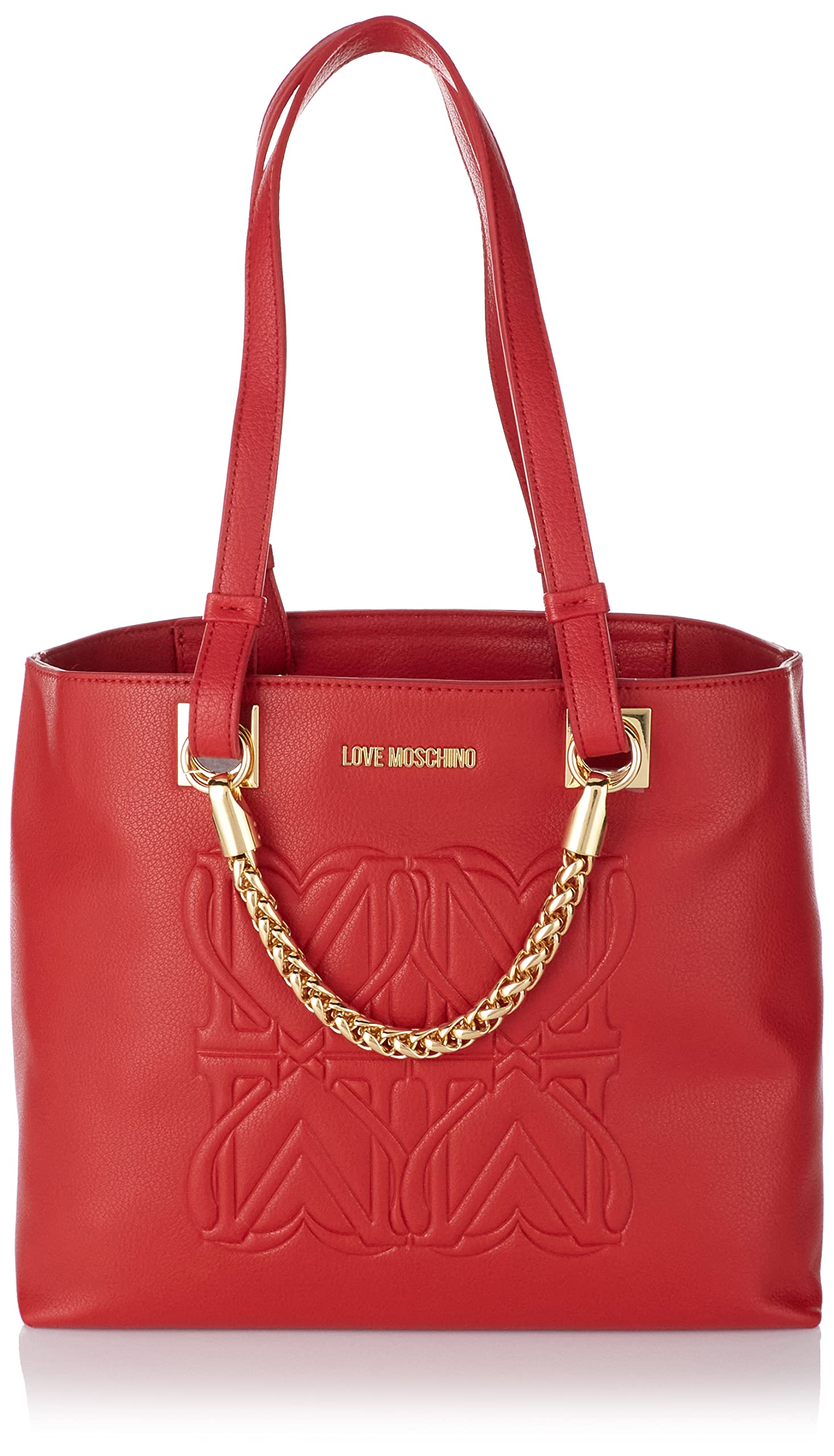 Love Moschino Damen Jc4332pp0fkc0500 Umhängetasche, rot, Einheitsgröße