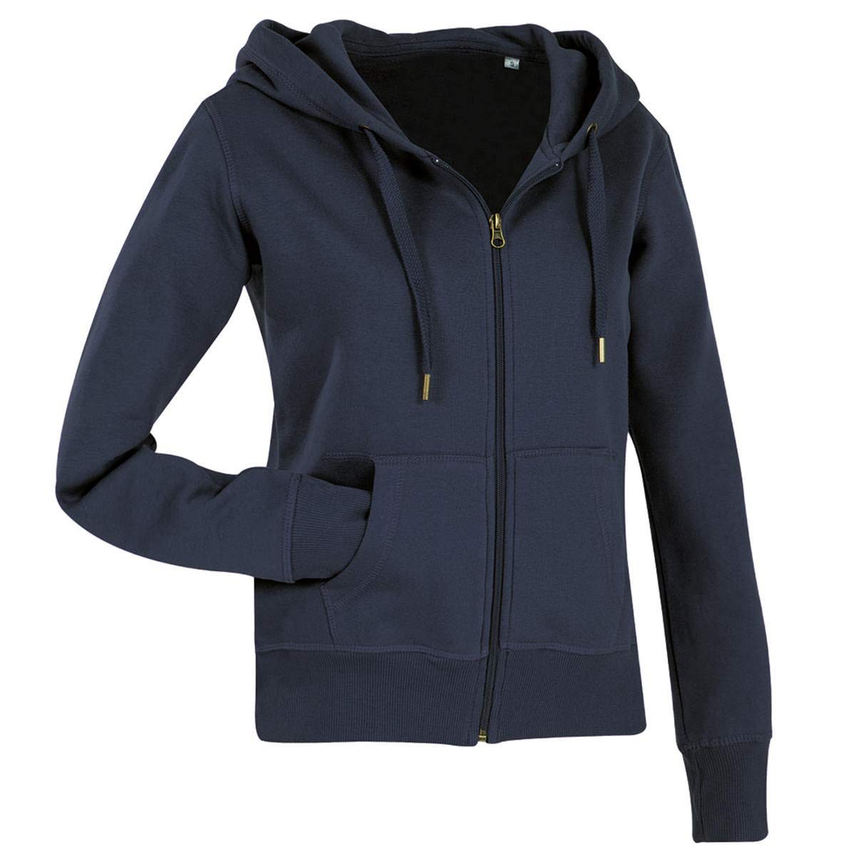 Stedman Active Sweatjacket Women Kapuzen-Sweatjacke Damen, Größe:L, Farbe:Blue Midnight