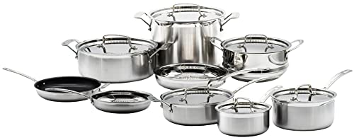 Cuisinart MCP-15N Multi-Clad Pro Kochgeschirr-Set, 15-teilig