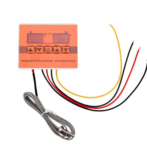 Digitale Temperaturregler DC12V 24V AC110-220V LED Temperaturregler Heizung Kühlthermostat