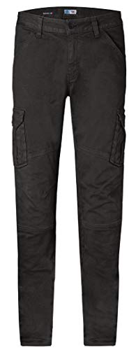 PMJ Santiago Motorradjeans Schwarz 38