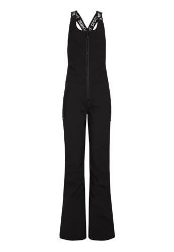 Protest Mädchen Latzhose PRTCHAR JR 10G,10K,Stretch True Black 164