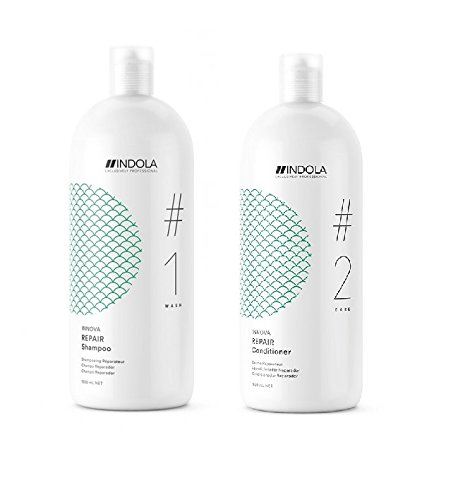 Indola Innova Repair Shampoo 1500ml and Conditioner 1500ml