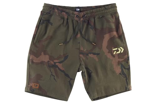 Daiwa carp camo joggers shorts L