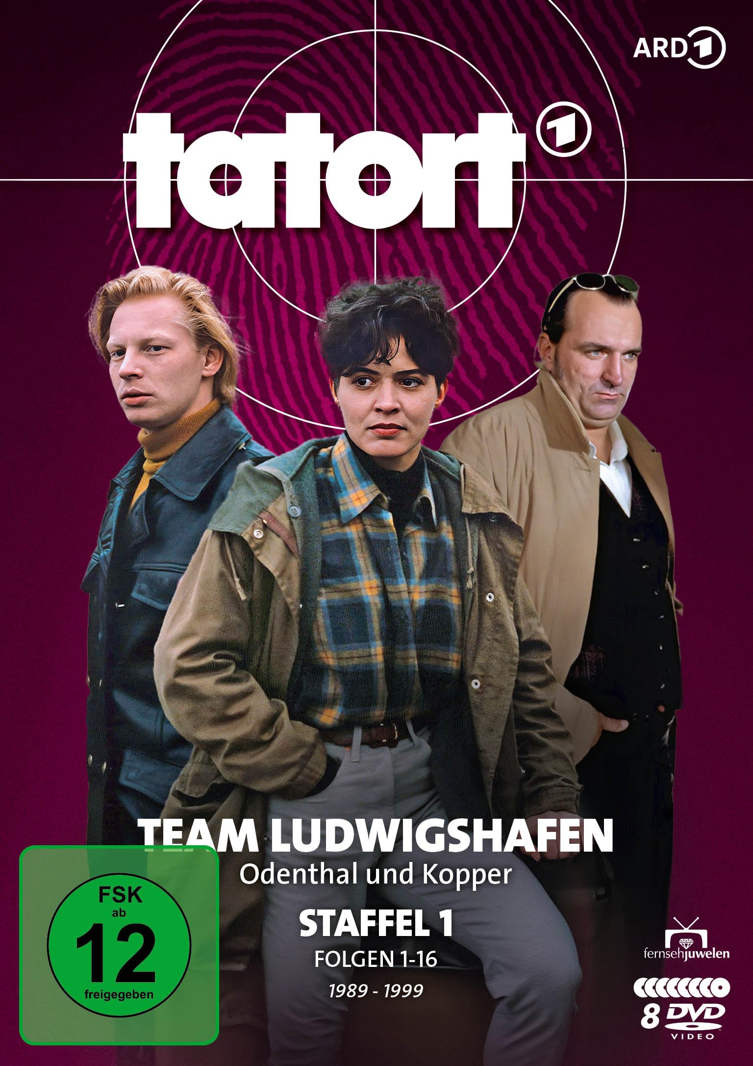 Tatort - Team Ludwigshafen (Odenthal & Kopper) - Staffel 1 (Folgen 1-16) [8 DVDs]