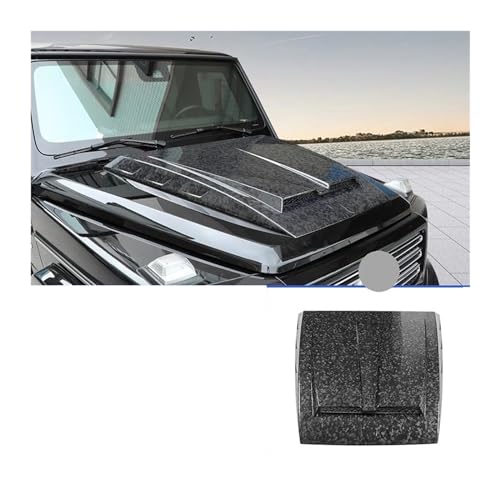 Carbon Fiber Kompatibel for Mercedes-Benz G Klasse W464 G500 G55 G63 G350 2019 2020 2021 2022 Front Motor Haube vent Abdeckung(Forging Style)