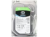 Seagate SkyHawk 4TB interne Festplatte HDD, für Videoaufnahme mit bis zu 64 Kameras, 3.5 Zoll, 64 MB Cache, SATA 6GB/s, silber, inkl. 3 Jahre Rescue Service, Modellnr.: ST4000VX007