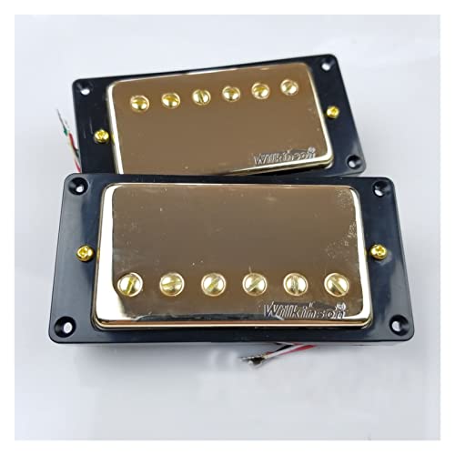 ZENGXUE E-Gitarren-Humbucker-Pickups Gold Humbucker Tonabnehmer Set