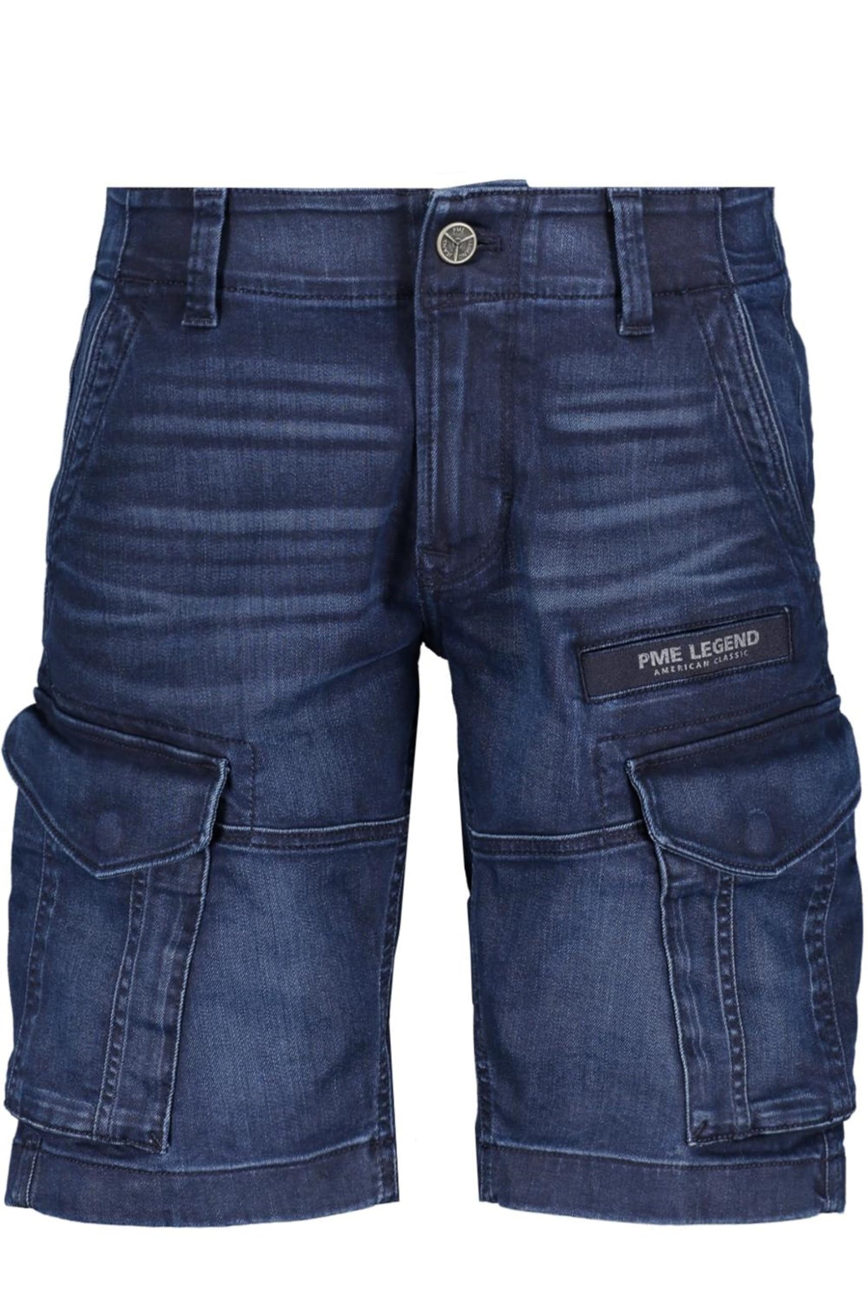 PME Legend Herren Nordrop Cargo Shorts Dark Night Blue 35