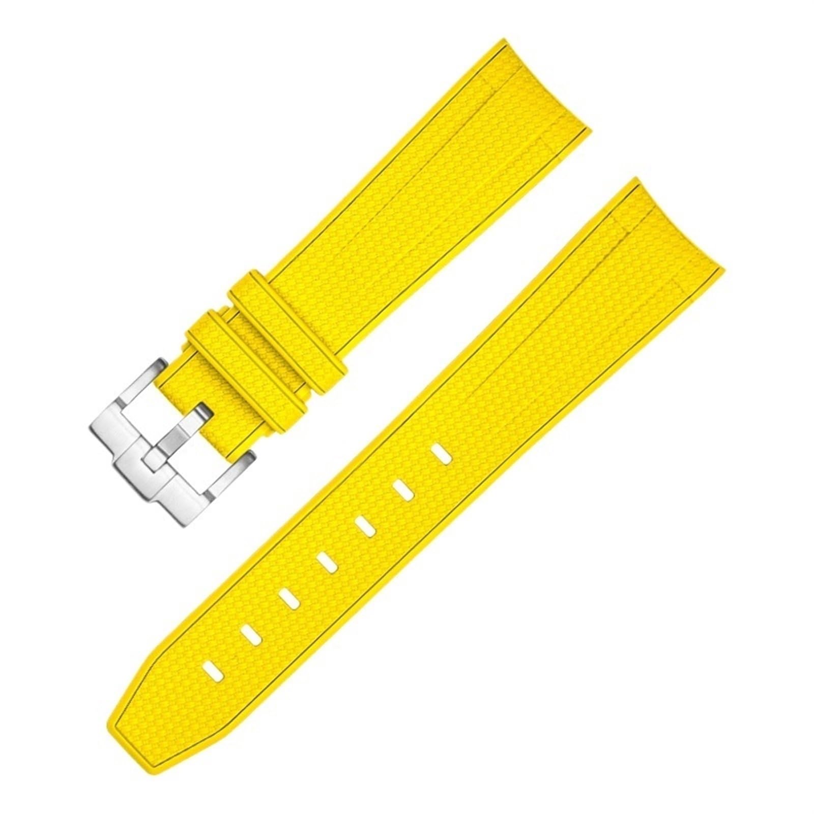 IOTUP Gummi-Uhrenarmband für Omega X Swatch Joint MoonSwatch Constellation Herren Damen Wasserdicht Sport 20 mm Uhrenarmband mit gebogenem Ende, 46, Achat