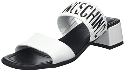 Love Moschino Damen Ja28374g0gie0100 Mule, Weiß, 36 EU